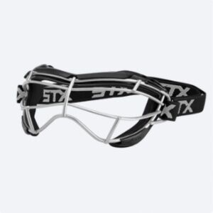 STX SEI Focus S Women’s Lacrosse Goggles – Black/Graphite